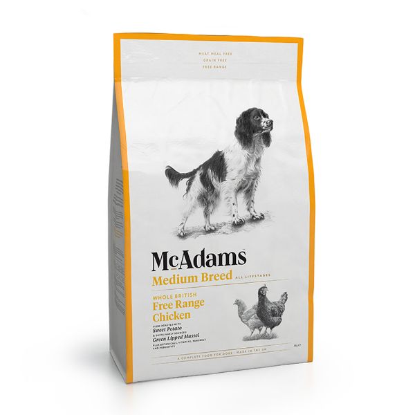 Picture of McAdams Medium Breed Free Range Chicken 5kg