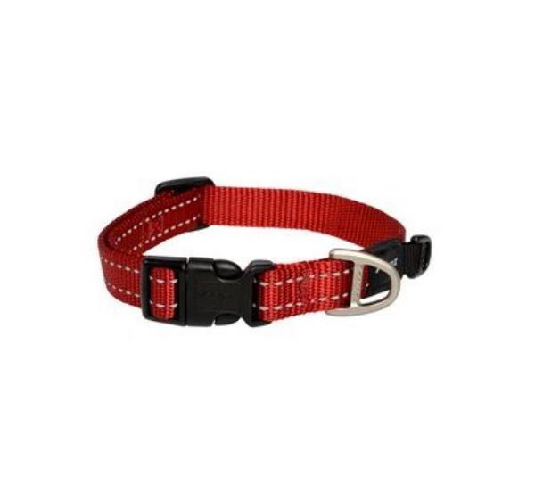 Picture of Rogz Classic Collar Red Medium 26-40cm
