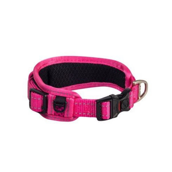 Picture of Rogz Classic Padded Collar Large Pink 30-42cm