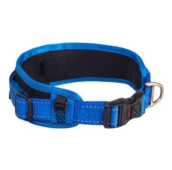 Picture of Rogz Classic Padded Collar XL Blue 37-54cm