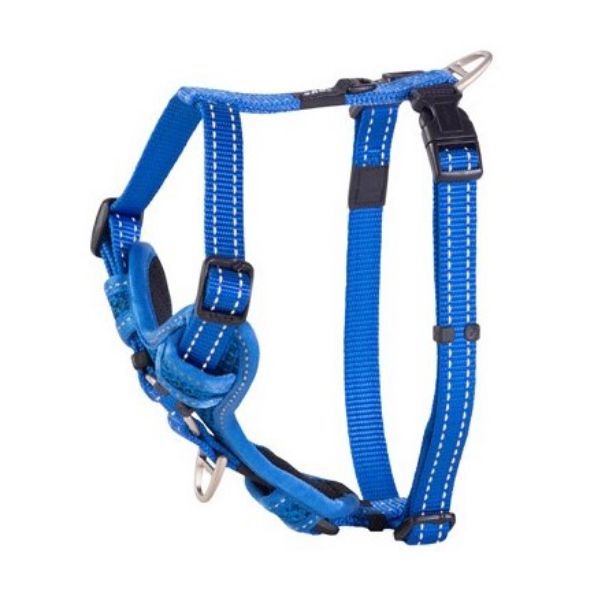 Picture of Rogz Control Harness Blue Medium 32-52cm