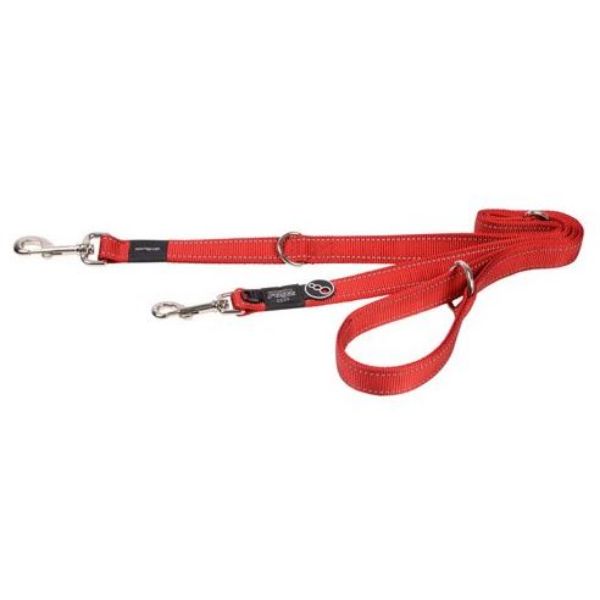 Picture of Rogz Multi Lead Red XL 1.8m x 25mm