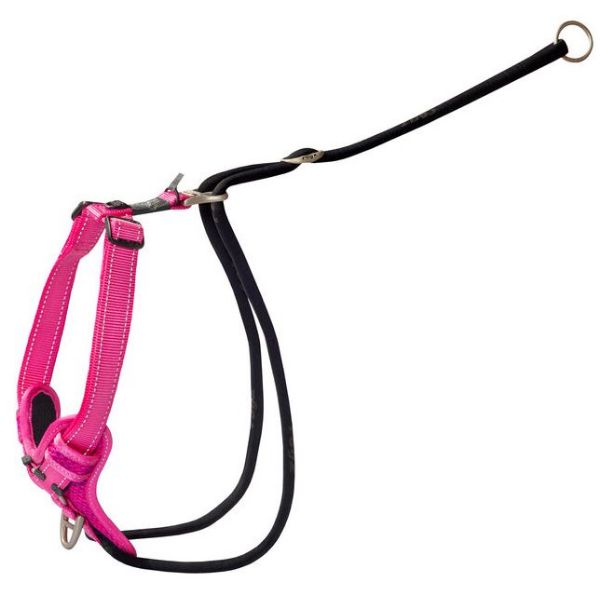 Picture of Rogz Stop Pull Harness XL Pink 60-100cm