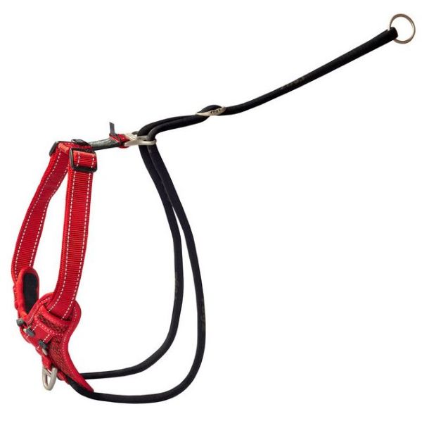 Picture of Rogz Stop Pull Harness XL Red 60-100cm