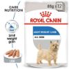 Picture of Royal Canin Dog - Pouch Box Light Weight Care In Loaf 12x85g
