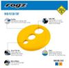 Picture of Rogz RFO Flying Object Blue 6.5"