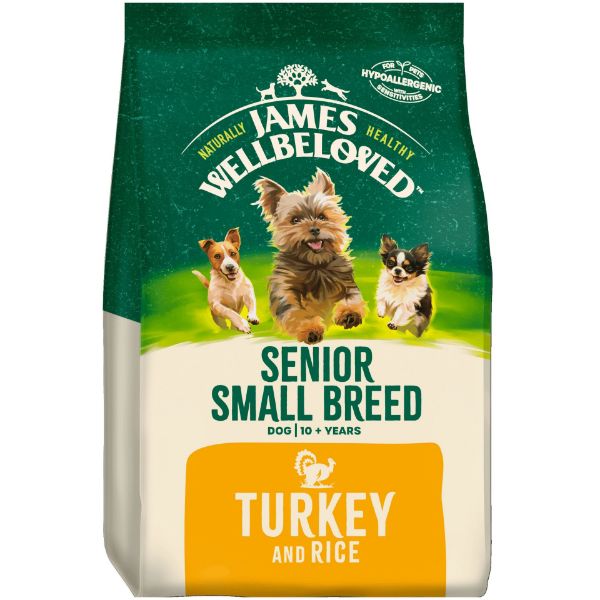 Picture of James Wellbeloved Dog - Senior Small Breed Turkey & Rice 1.5kg