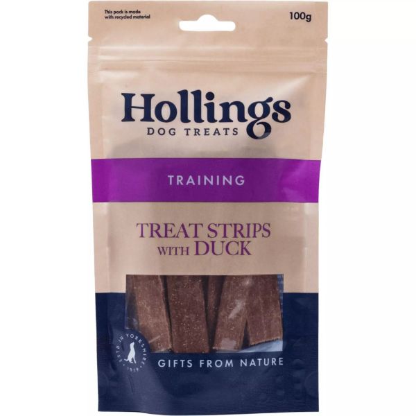 Picture of Hollings Dog - Real Meat Treat Duck 100g