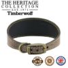 Picture of Ancol Timberwolf Whippet Leather Collar Sable 30-34cm Size 2