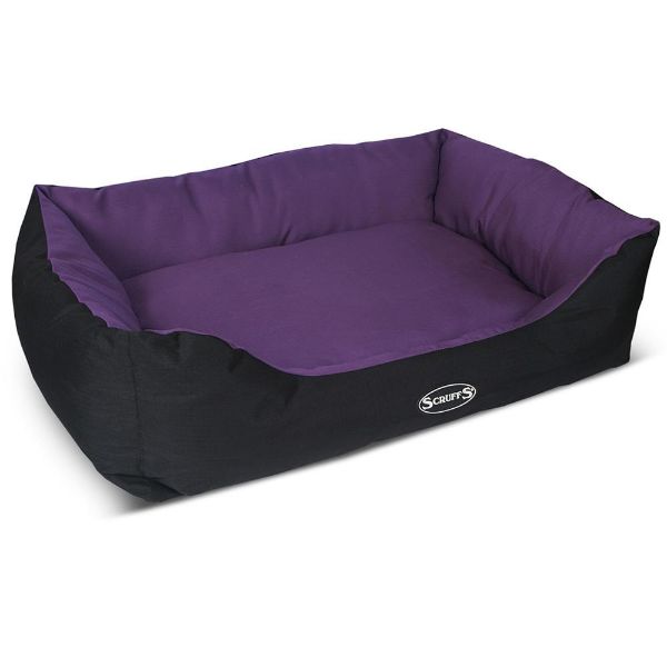 Picture of Scruffs Expedition Box Bed 60x50cm Plum
