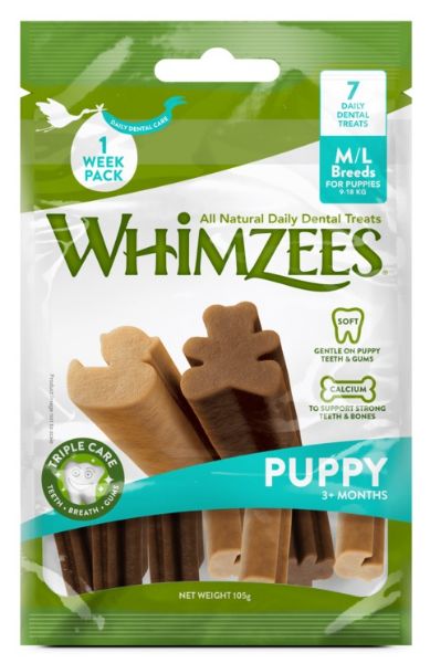Picture of Whimzees Puppy Value Bag M/L 7 Pack