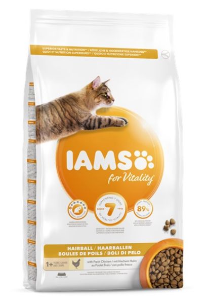 Picture of Iams Cat - Adult Hairball 2kg