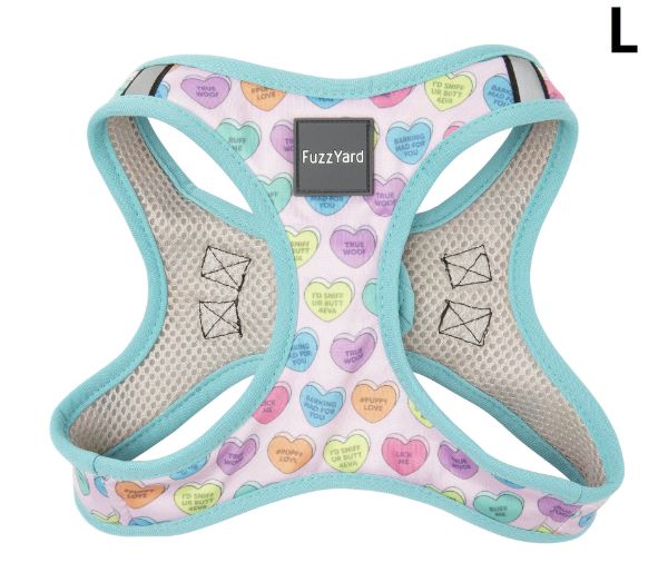 Picture of FuzzYard Candy Hearts Harness L