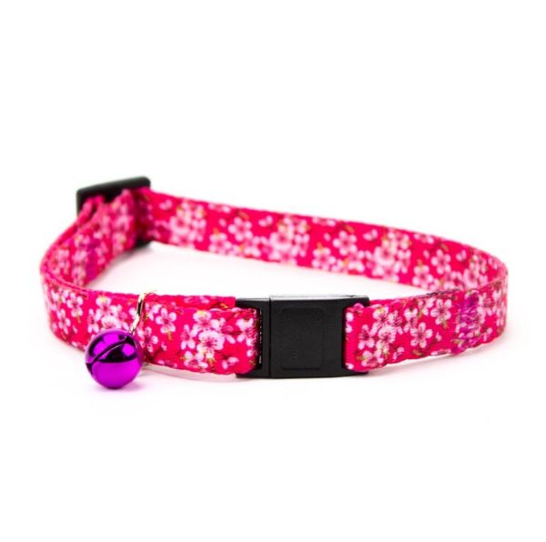 Picture of Great & Small Blossom Pink Cat Collar