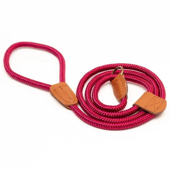 Picture of Great & Small Country Rope Slip Lead Red 161x1.1cm
