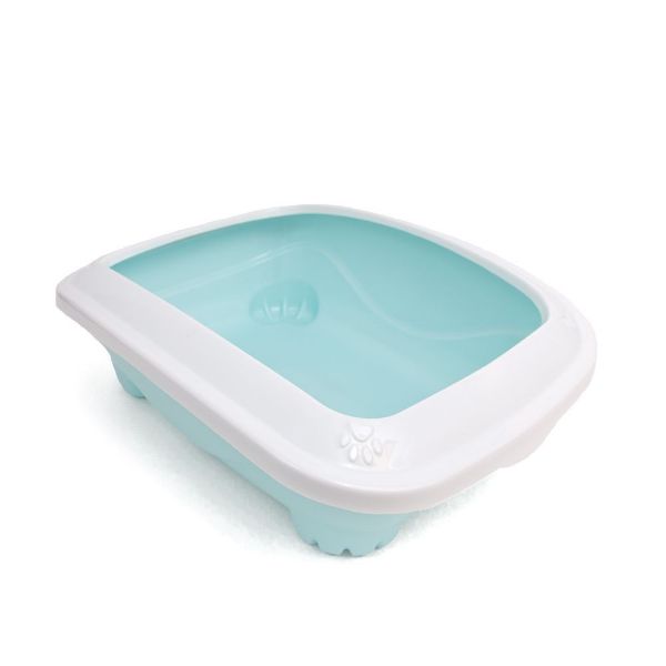 Picture of Great & Small Litter Tray With Rim Sky Blue