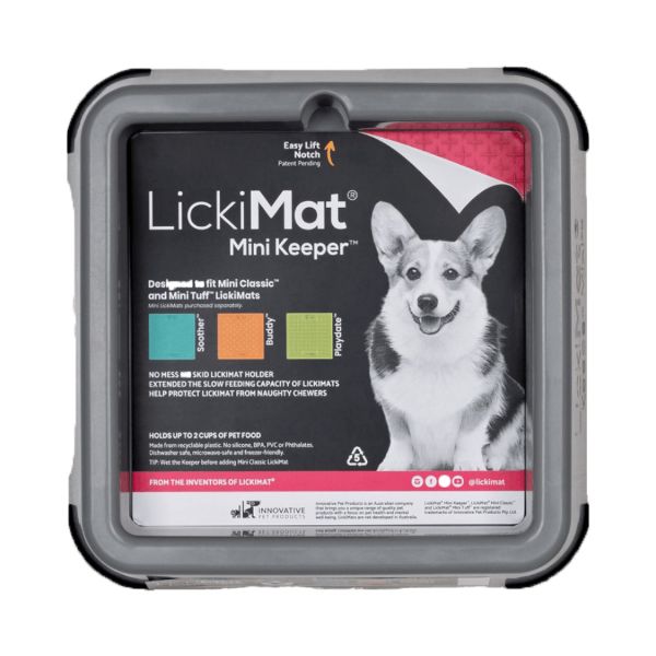 Picture of LickiMat Mini Indoor Keeper Grey