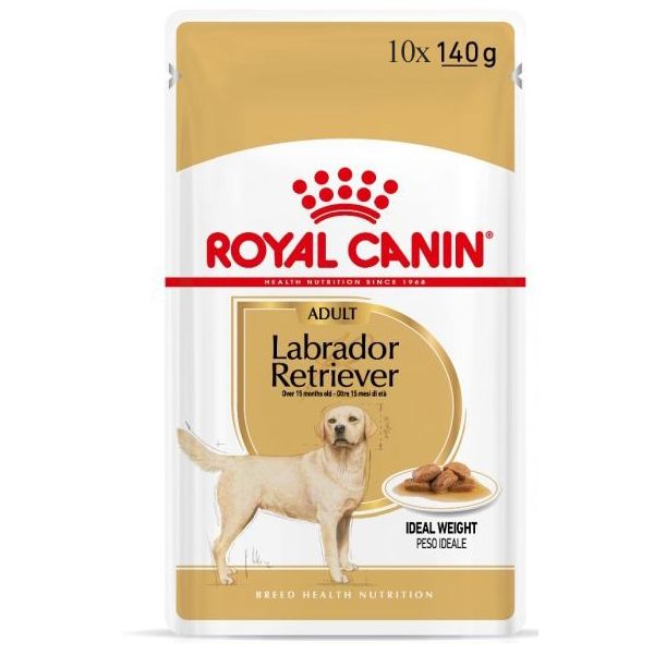 Picture of Royal Canin Dog - Pouch Box Labrador Retriever 10x140g