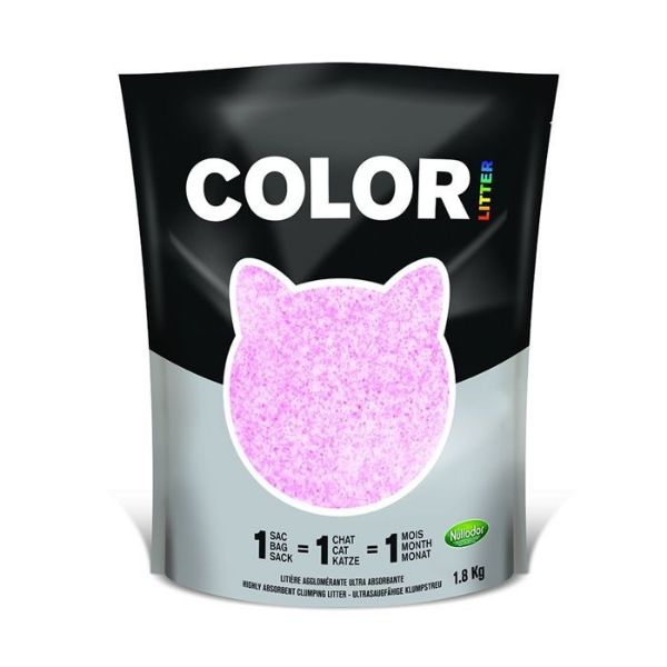 Picture of Nullodor Pink Cat Litter 1.8kg