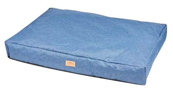 Picture of Weatherbeeta Pillow Denim Dog Bed Blue Denim Medium