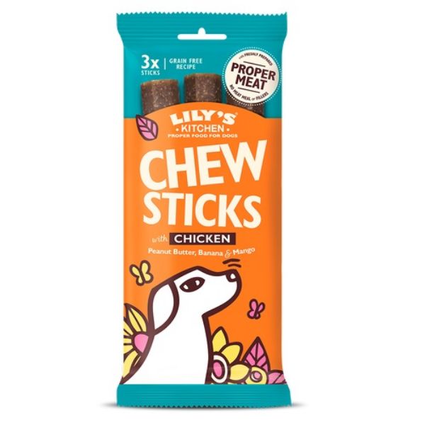 Picture of Lily's Kitchen Dog Chew Sticks Chicken 120g