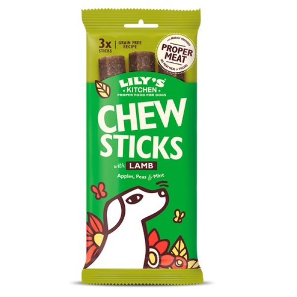 Picture of Lily's Kitchen Dog Chew Sticks Lamb 120g