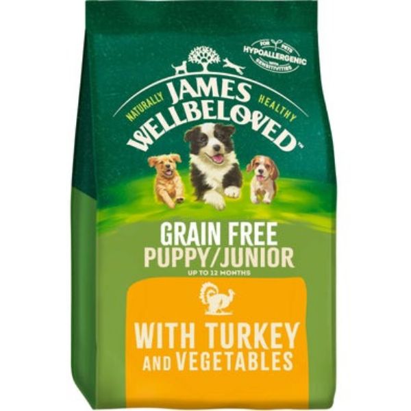 Picture of James Wellbeloved Puppy - Turkey Grain Free 1.5kg