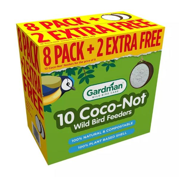 Picture of Gardman Coco-Not Feeder 8+2 Free