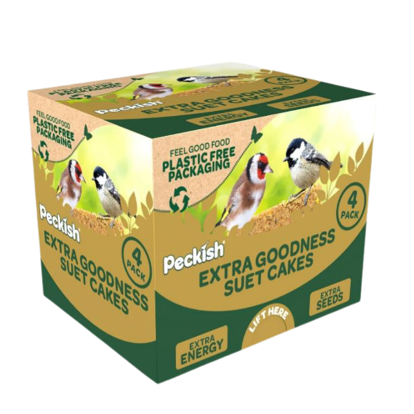 Picture of Peckish Extra Goodness Suet Cakes 4pk Box