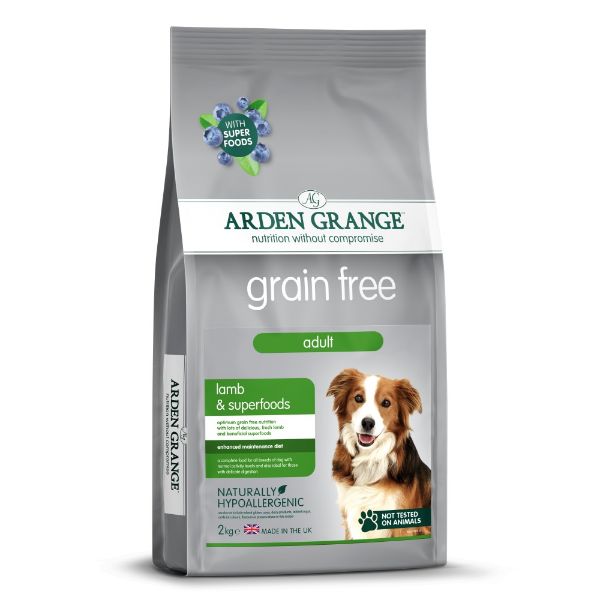 Picture of Arden Grange Dog - Adult Lamb & Superfood Grain Free 2kg