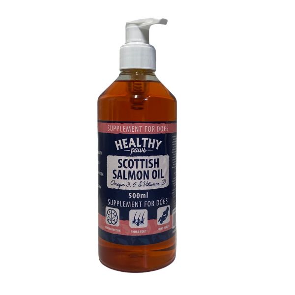 Picture of Healthy Paws Scottish Salmon Oil 500ml
