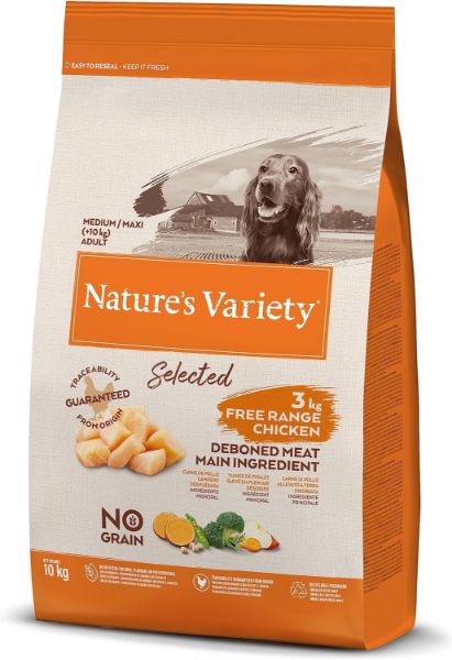 Picture of Natures Variety Dog - Selected Medium/Maxi Chicken 10kg