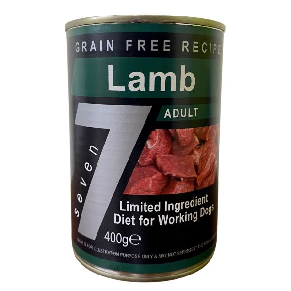 Picture of Seven Dog - Adult Lamb Grain Free Tins 6x400g