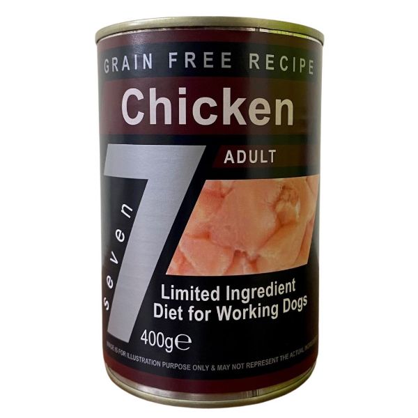 Picture of Seven Dog - Adult Chicken Grain Free Tins 6x400g