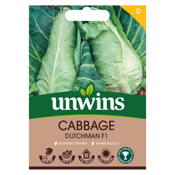 Picture of Unwins Cabbage Dutchman F1 Seeds