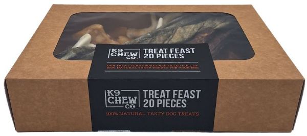 Picture of K9 20 Piece Natural Treat Feast  Box