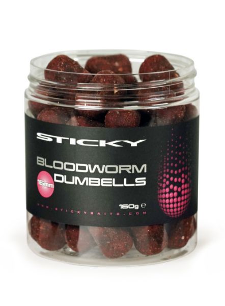 Picture of Sticky Baits Dumbell Bloodworm 16mm