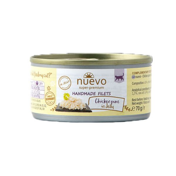 Picture of Nuevo Cat Adult Chicken Tin 12x70g