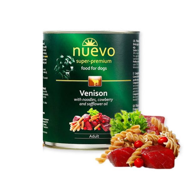 Picture of Nuevo Dog Adult Venison 6x800g