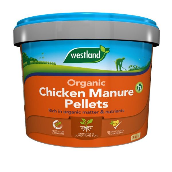 Picture of Organic Chicken Manure Pellets 8kg Tub