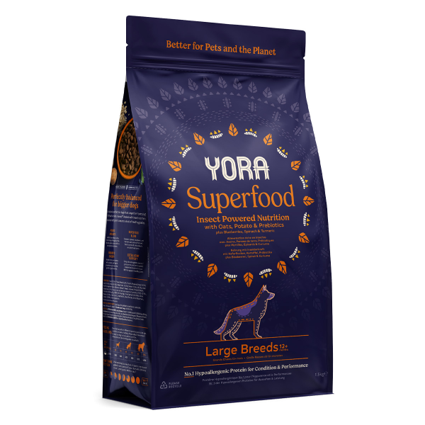 Picture of Yora Dog - Insect Protein Large Breed Superfood 12kg