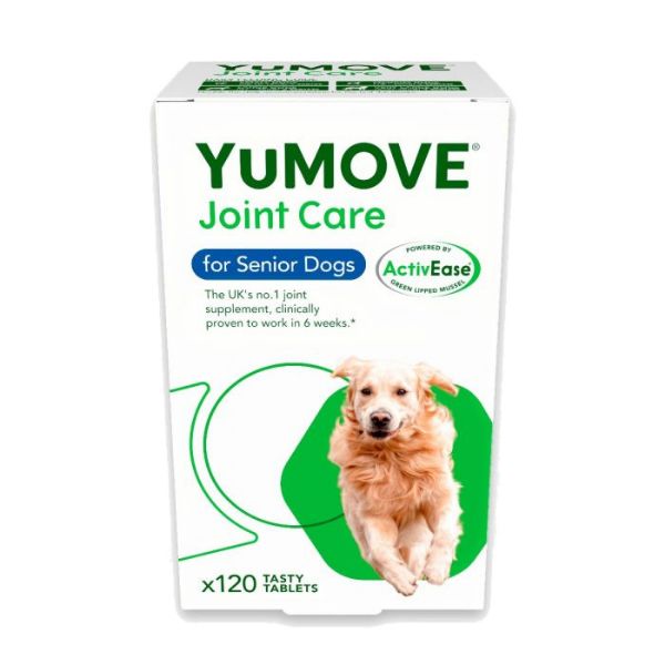 Picture of YuMOVE Joint Care For Senior Dogs 120 Tablets 