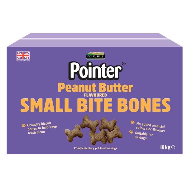 Picture of Pointer Peanut Butter Flavoured Small Bite Bone 10kg