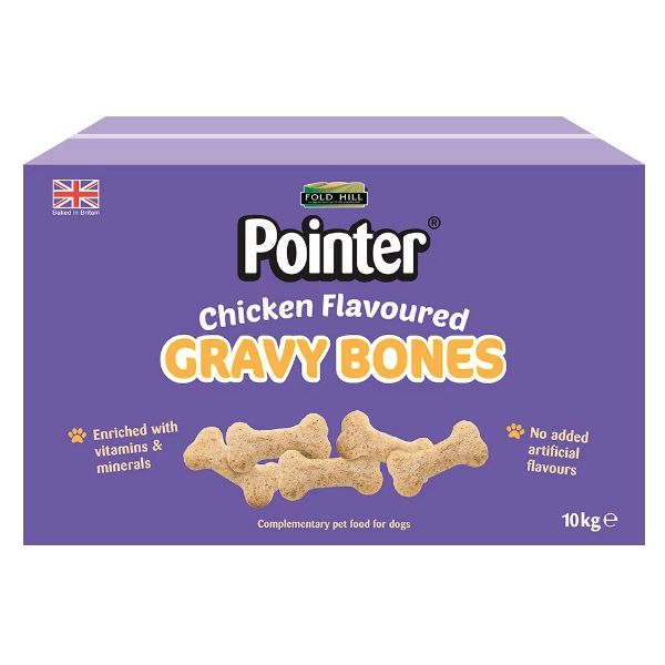 Picture of Pointer Chicken Flavoured Gravy Bones 10kg