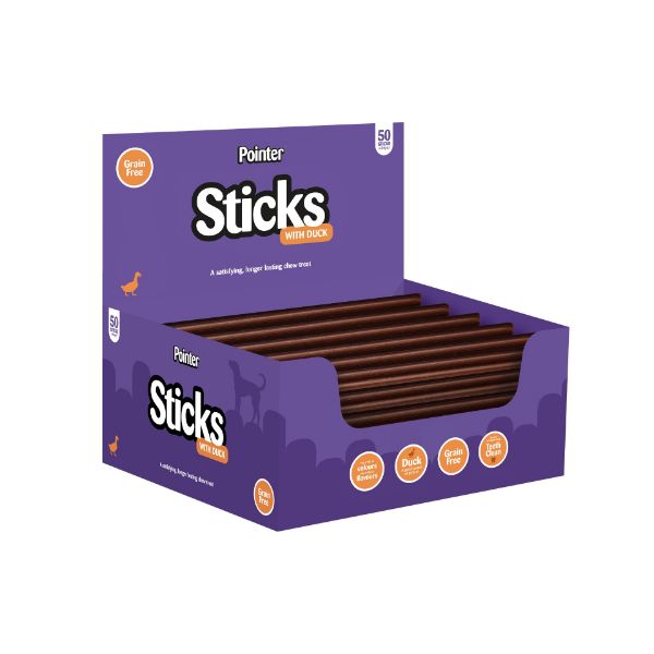 Picture of Pointer Sticks Duck Grain Free 50 Pack
