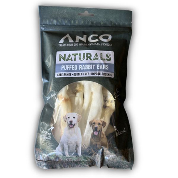 Picture of Anco Naturals Puffed Rabbit Ears 100g