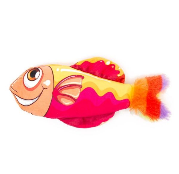 Picture of Fiesta Smiling Orange Fish Cat Toy