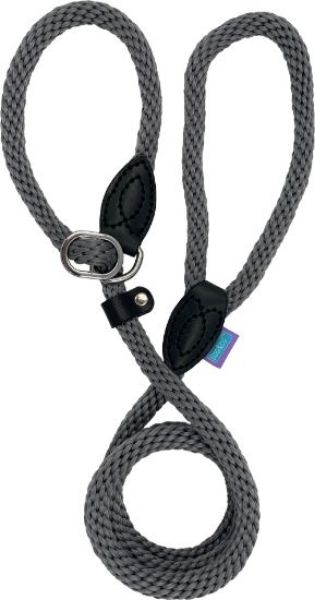 Picture of Hem & Boo Supersoft 14mm Rope Slip Lead Grey 60" (150cm)