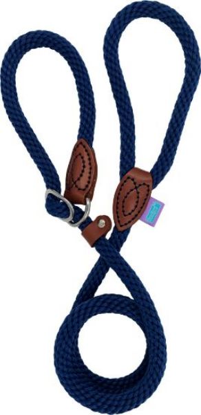 Picture of Hem & Boo Supersoft 14mm Rope Slip Lead Navy 60" (150cm)