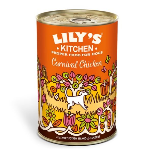 Picture of Lily's Kitchen Dog Tin Carnival Chicken 6x400g